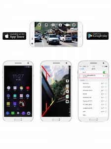 Камера заднего вида автомобильная Wi-Fi с разметкой TDS TS-CAV29